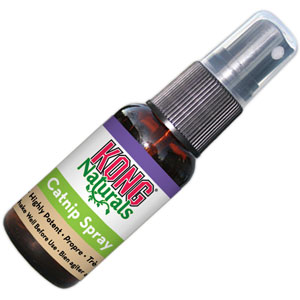 kong catnip spray