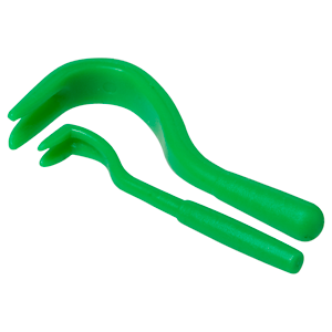 Tekentang haakmodel 2 stuks groen o tom