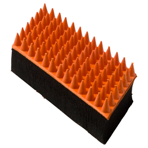 Borstel rubber 12 cm