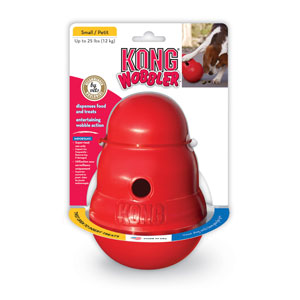 Kong Snack dispenser wobbler