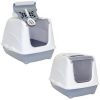 flip cat kattenbak jumbo grijs