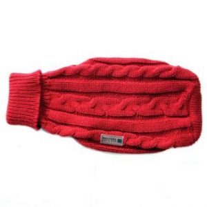 Wolters gebreid jasje rood