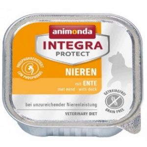 Animonda integra nierdieet voor de kat 100 gram eend