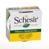 schesir kip/ham 150gram hond