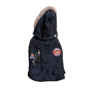 51 degrees north aspen coat petrol blauw