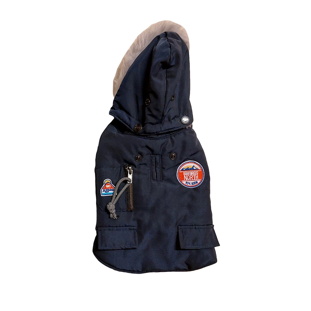 51 degrees north aspen coat petrol blauw