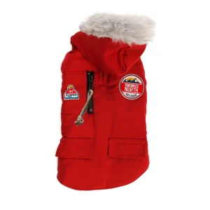 51 degrees north aspen coat petrol rood