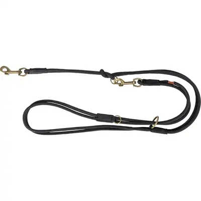 nubuck lijn 200x1 cm verstelbaar zwart